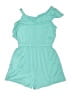 BCBGirls Teal Overalls Size 7 - 8 - photo 2