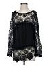 Assorted Brands Black Long Sleeve Blouse Size M - photo 1