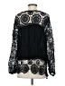 Assorted Brands Black Long Sleeve Blouse Size M - photo 2