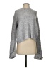 Rag Poets Metallic Gray Pullover Sweater Size S - photo 1