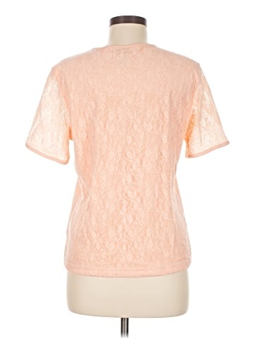 Denim & Co Short Sleeve Top (view 2)