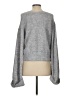 Rag Poets Metallic Gray Pullover Sweater Size S - photo 2