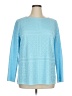 misook Blue Pullover Sweater Size XL - photo 1