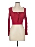 Shein Red Long Sleeve Top Size 6 - photo 1