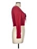 Shein Red Long Sleeve Top Size 6 - photo 4