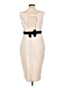 ASOS 100% Polyester Ivory Cocktail Dress Size 10 - photo 2