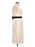ASOS 100% Polyester Ivory Cocktail Dress Size 10 - photo 4