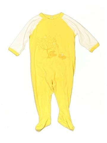 Petit Bateau Long Sleeve Onesie (view 1)