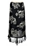 Style&Co 100% Polyester Floral Black Casual Skirt Size 10 (petite) - photo 2