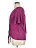 Perseption Concept Purple Short Sleeve Blouse Size XL - photo 5