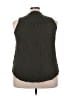 Torrid 100% Rayon Black Sleeveless Button-Down Shirt Size 3X (3) - photo 2