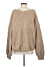 True Craft Metallic Tan Pullover Sweater Size XS - photo 2