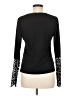 Unbranded Black Long Sleeve Henley Size M - photo 2