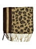 Steve Madden 100% Polyester Animal Print Brown Tan Scarf One size - photo 2