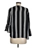 Como Black 100% Polyester Black 3/4 Sleeve Blouse Size M - photo 2