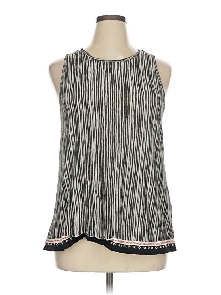 Pre-owned W5 Sleeveless Blouse In Gray