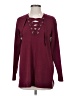 INC International Concepts Burgundy Pullover Sweater Size S - photo 1