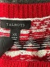 Talbots Argyle White Pullover Sweater Size XS - photo 7