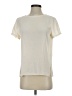 Theory Ivory Short Sleeve Blouse Size P (petite) - photo 1