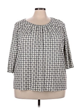 Lands' End 3/4 Sleeve Blouse