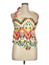 BECCA® by Rebecca Virtue Orange Sleeveless Blouse Size 0X - photo 1