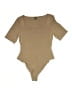 Shein Curve Tan Bodysuit Size 0X - photo 1
