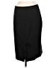 Moda International Solid Black Formal Skirt Size 6 - photo 2