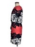 En Focus Studio Print Red Casual Dress Size 8 - photo 5