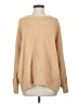 Anrabess 100% Polyester Solid Tan Pullover Sweater Size S - photo 1