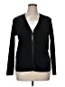 Plisse 100% Polyester Black Long Sleeve Top Size XL - photo 1