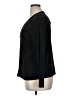 Plisse 100% Polyester Black Long Sleeve Top Size XL - photo 5