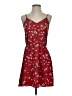 Shein 100% Polyester Hearts Red Casual Dress Size 2 - photo 1