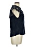 Daniel Rainn 100% Rayon Black Sleeveless Blouse Size L (petite) - photo 4