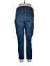 Christopher & Banks Solid Blue Jeans Size 12 - photo 2
