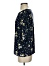 Ann Taylor LOFT Outlet 100% Polyester Stars Blue 3/4 Sleeve Blouse Size S - photo 5
