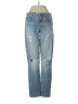 Theory Hearts Blue Jeans Size 27 waist - photo 1
