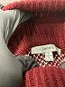 Jodifl Plaid Burgundy Pullover Sweater Size S - photo 7