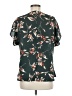 Weston 100% Polyester Green Short Sleeve Blouse Size M - photo 2