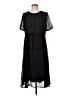 Unbranded 100% Polyester Black Casual Dress Size M - photo 1