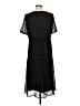 Unbranded 100% Polyester Black Casual Dress Size M - photo 2