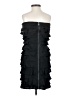 BCBGMAXAZRIA 100% Polyester Black Cocktail Dress Size 2 - photo 2
