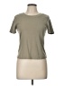 Unbranded Solid Tan Short Sleeve T-Shirt Size L - photo 1