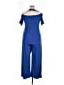 Unbranded Solid Blue Jumpsuit Size L - photo 2