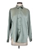 Böhme 100% Polyester Solid Green Long Sleeve Blouse Size S - photo 1