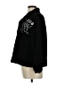 Ann Taylor LOFT 100% Polyester Fair Isle Black Fleece Size M (petite) - photo 5