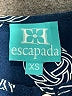 Escapada Paisley Blue Casual Dress Size XS - photo 7
