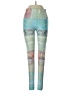 Teeki Print Blue Leggings Size S - photo 1
