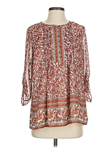 Meadow Rue 3/4 Sleeve Blouse (view 1)