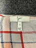 Joie 100% Silk Plaid Gray 3/4 Sleeve Silk Top Size S - photo 7