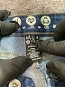 Assorted Brands 100% Cotton Hearts Blue Jeans Size 0 - photo 7